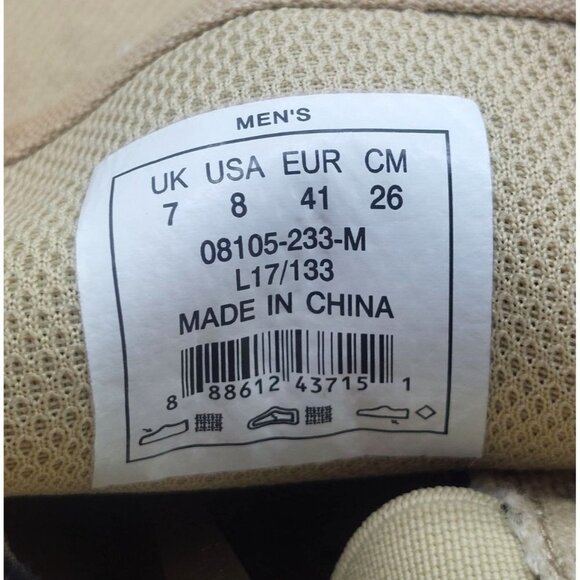 Men's Supra Canvas Tan Skate Sneaker Sz 7 Low Tops Polka Dots - Picture 13 of 13